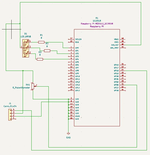 KiCAD schematic