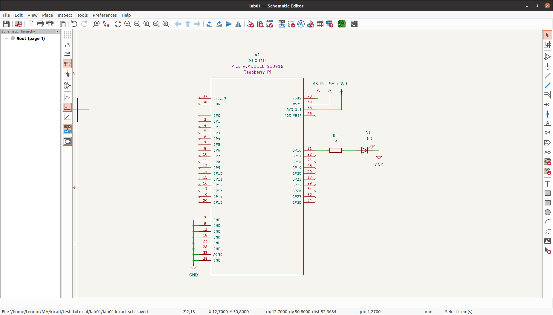 Pico Led Schematic